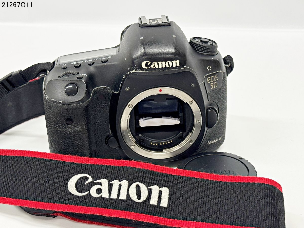 シャッターOK Canon キャノン EOS 5D MarkⅢ イオス 一眼レフ デジタルカメラ ボディ 21267O11-7