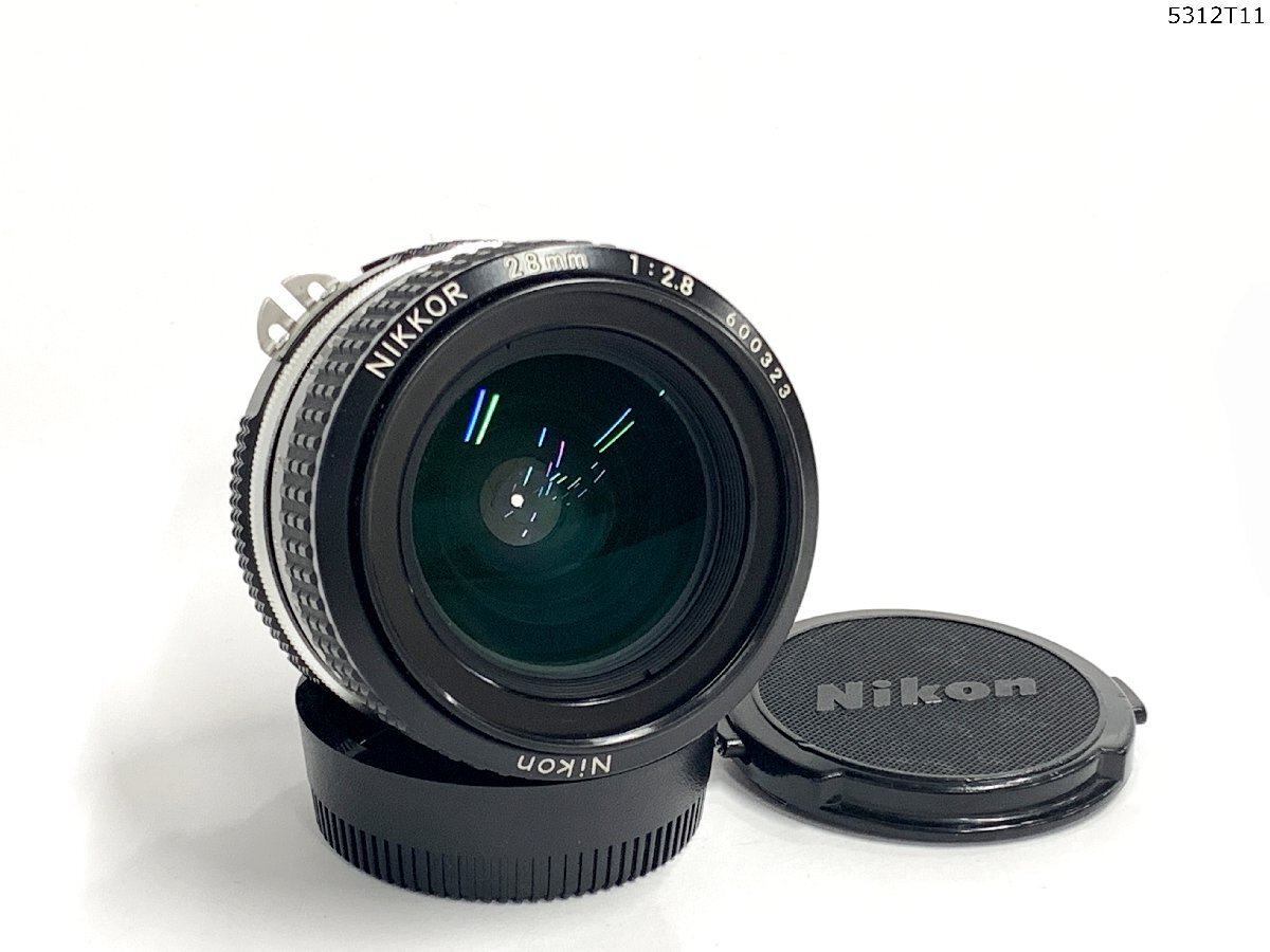 Nikon ニコン NIKKOR 28mm 1:2.8 一眼レフ カメラ レンズ 5312T11-12