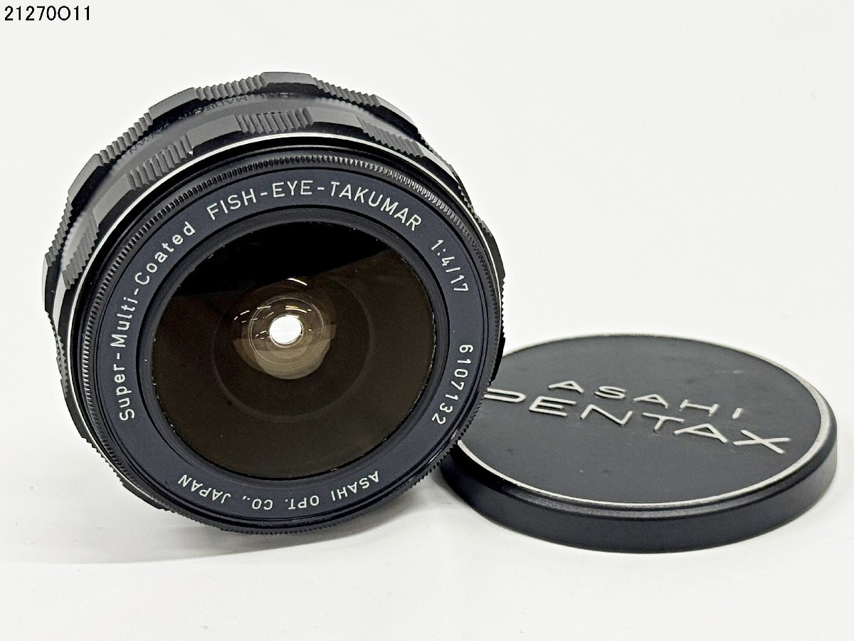 PENTAX ペンタックス Supwe-Multi-Coated FISH-EYE-TAKUMAR 1:4/17 一眼レフ カメラ 魚眼レンズ 21270O11-12