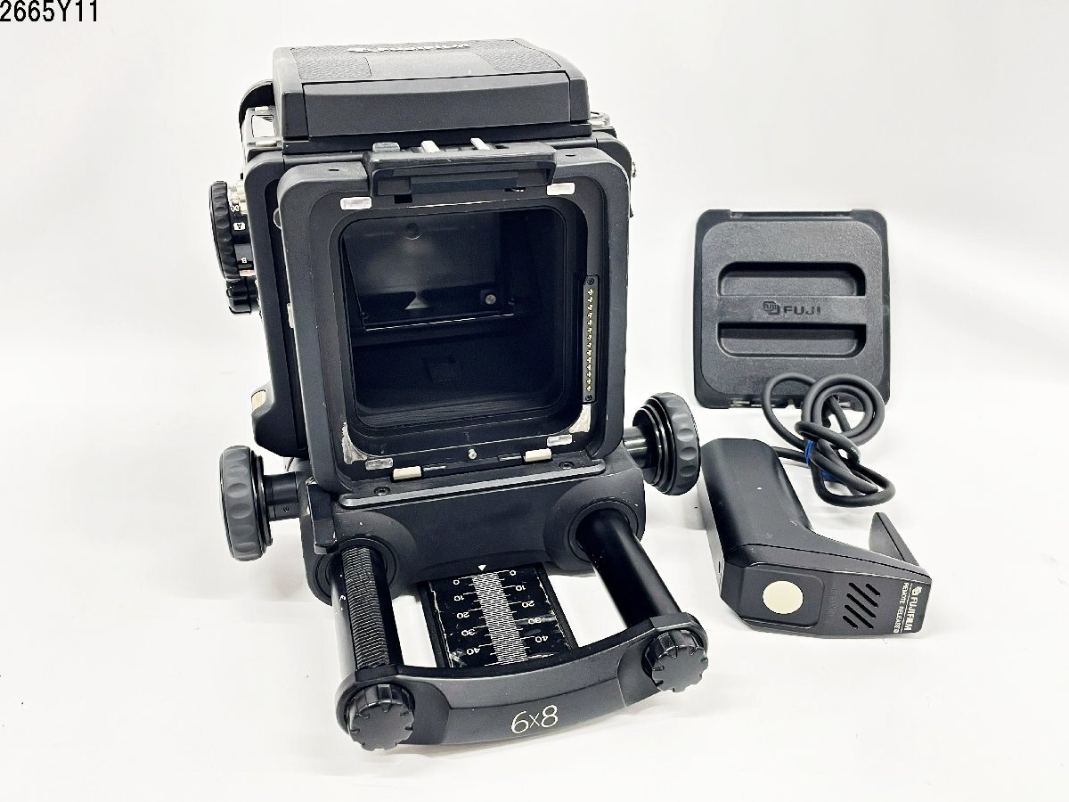 通電OK FUJIFILM 富士フィルム GX680ⅢS Professional 6×8 中判 カメラ ボディ リモートレリーズ 2665Y11-14