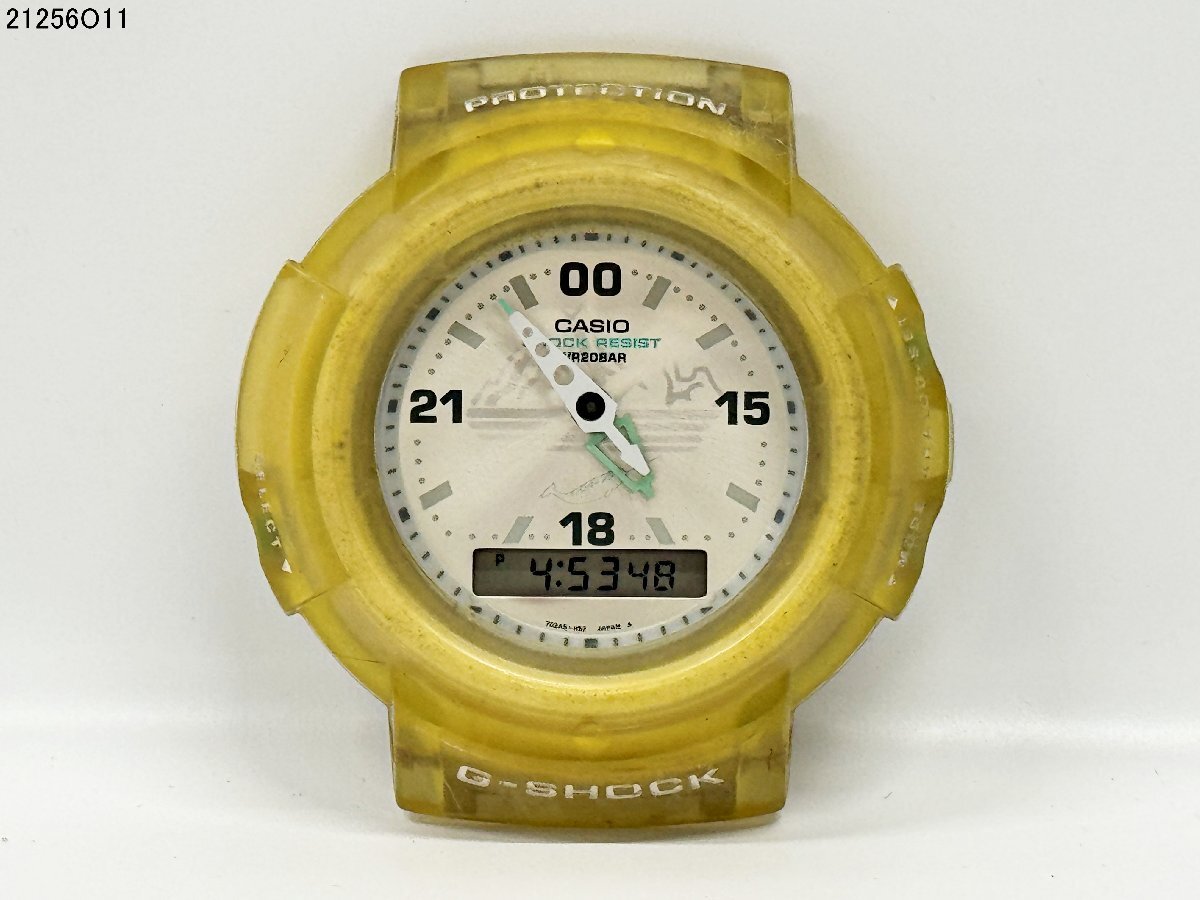 稼働品 CASIO カシオ G-SHOCK Gショック AW-500NS クォーツ アナデジ PSCオフィシャルモデル 一角クジラ 腕時計 電池交換済 21256O11-17