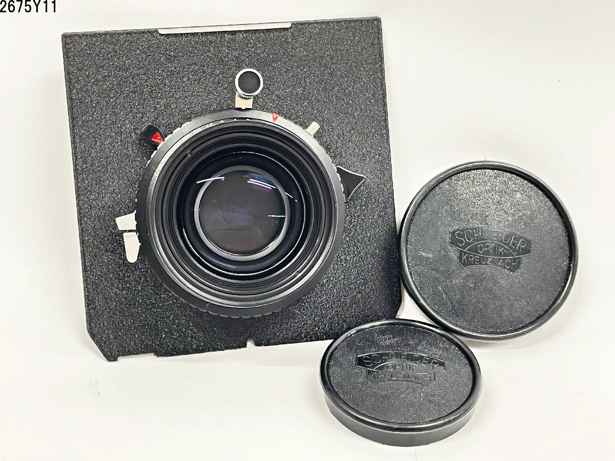シャッターOK Schneider-Kreuznach シュナイダー Symmar-S 5.6 COPAL-NO.0 TOYO-VIEWボード 大判 カメラ レンズ 2675Y11-12