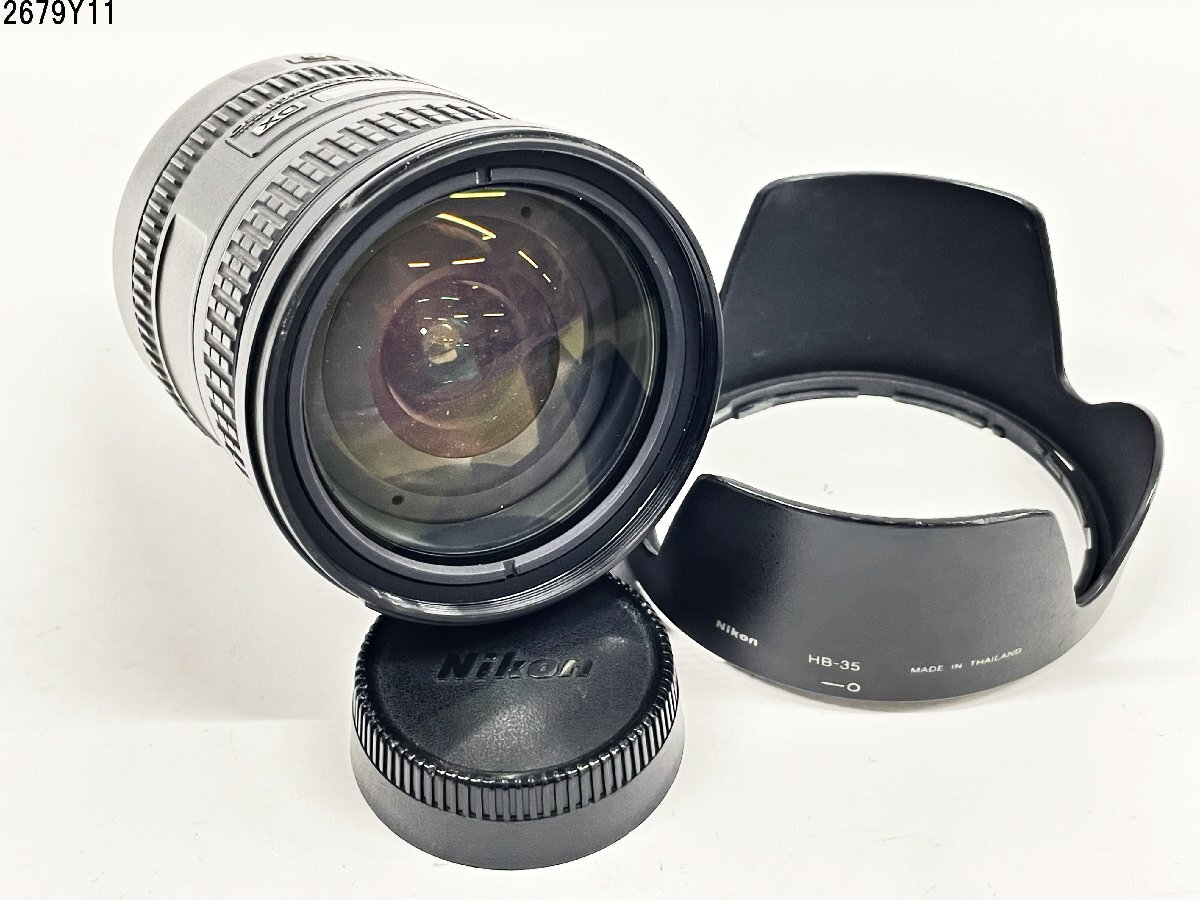 Nikon ニコン DX AF-S NIKKOR 18-200mm 1:3.5-5.6 GⅡ ED VR 一眼レフ カメラ レンズ HB-35 フード 2679Y11-12