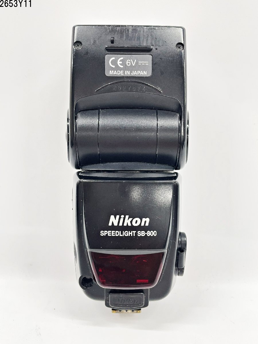 発光OK Nikon ニコン SPEEDLIGHT スピードライト SB-800 フラッシュ ストロボ カメラ アクセサリー 2653Y11-9
