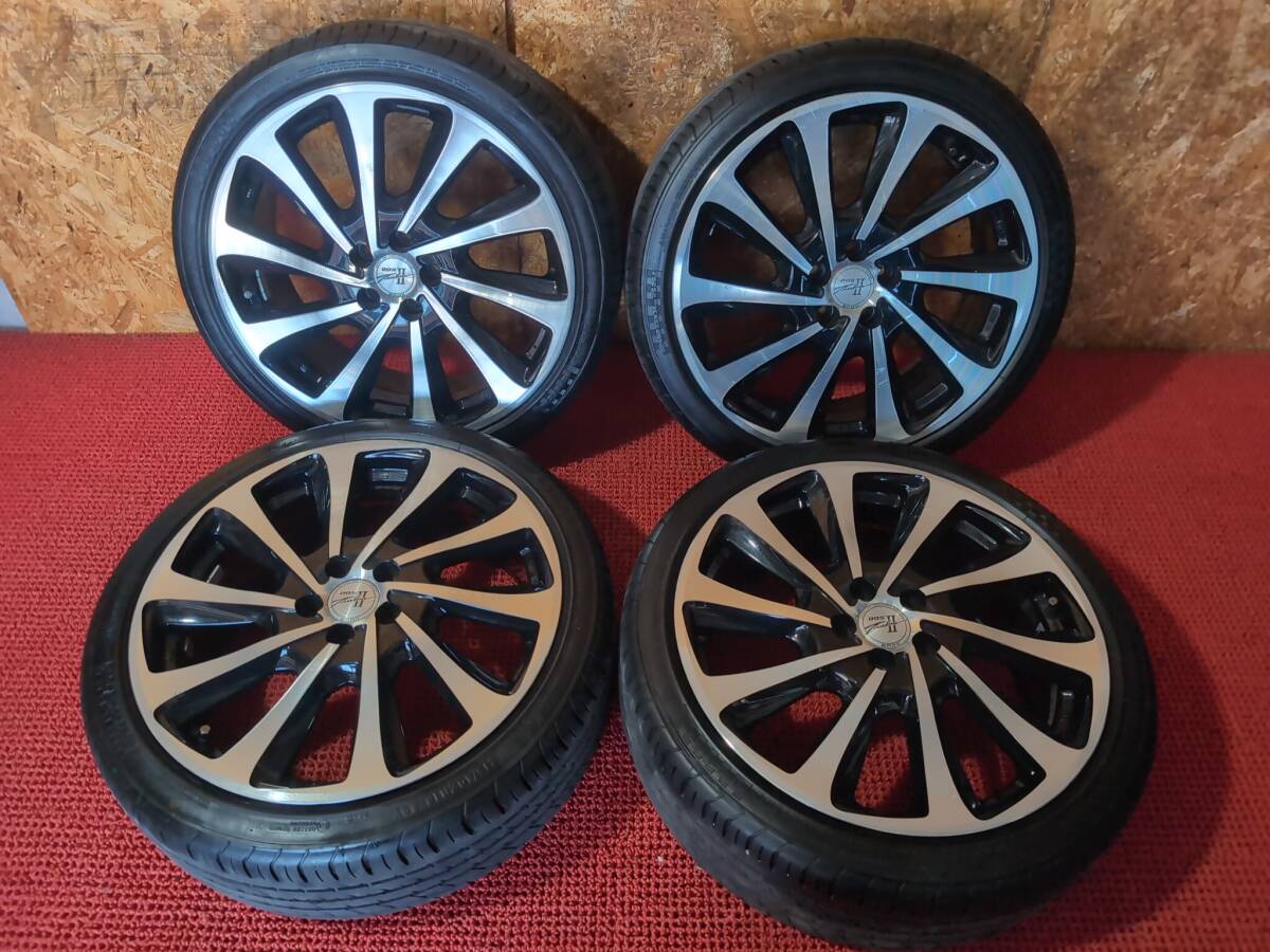 D.O.S.Ⅱ 18x7.5 PCD100 5穴 RADAR Dimax R8＋ 215/40ZR18 売切!!