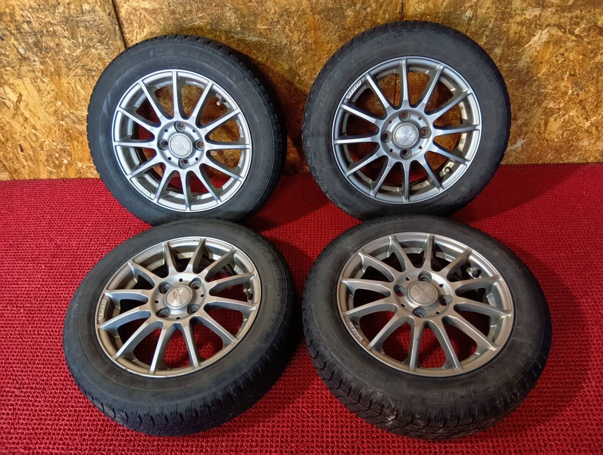 SCHNEIDER 14x4.5 PCD100 4穴 ICE ESPORTE 155/65R14 売切!!