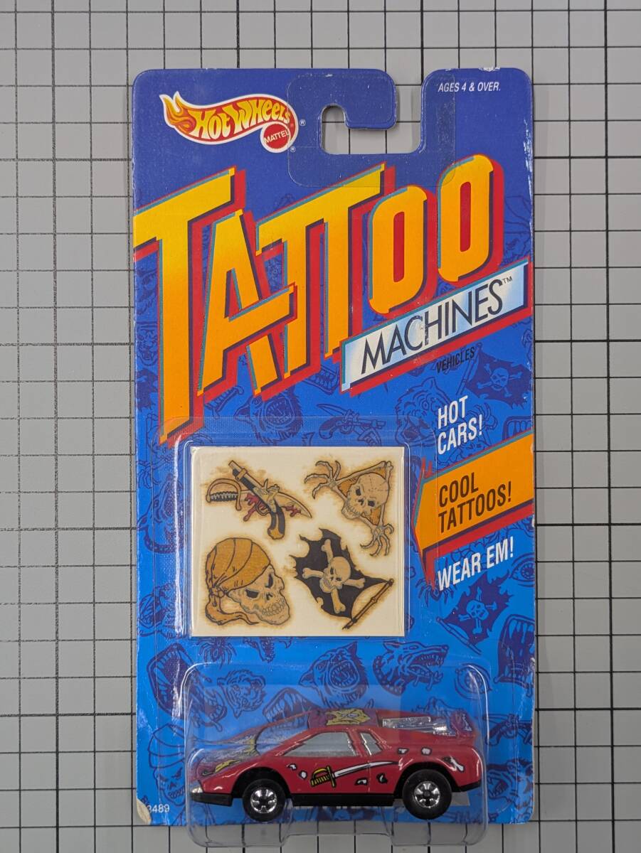 【ホットウィール】TATTOO　MACHINES　　ROAD PIRATE