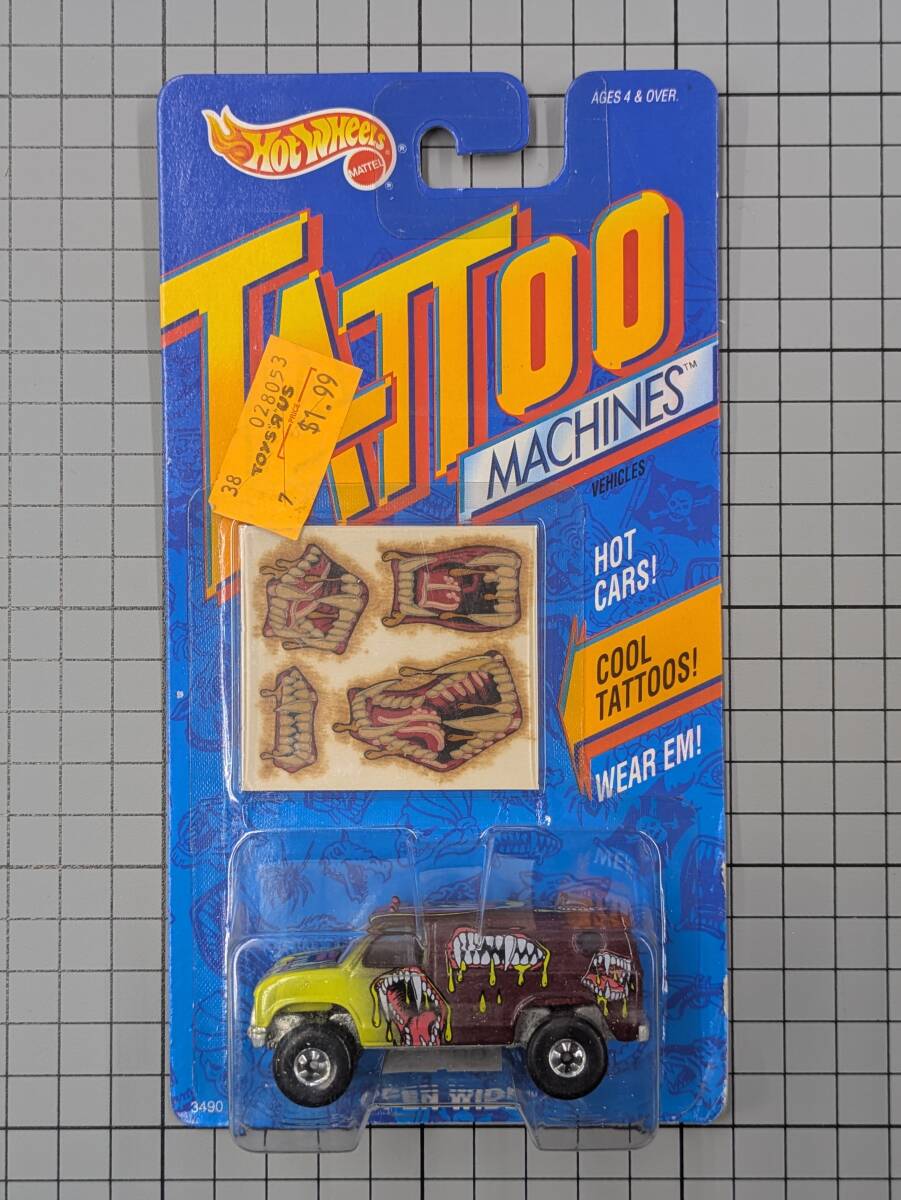 【ホットウィール】TATTOO　MACHINES OPEN WIDE