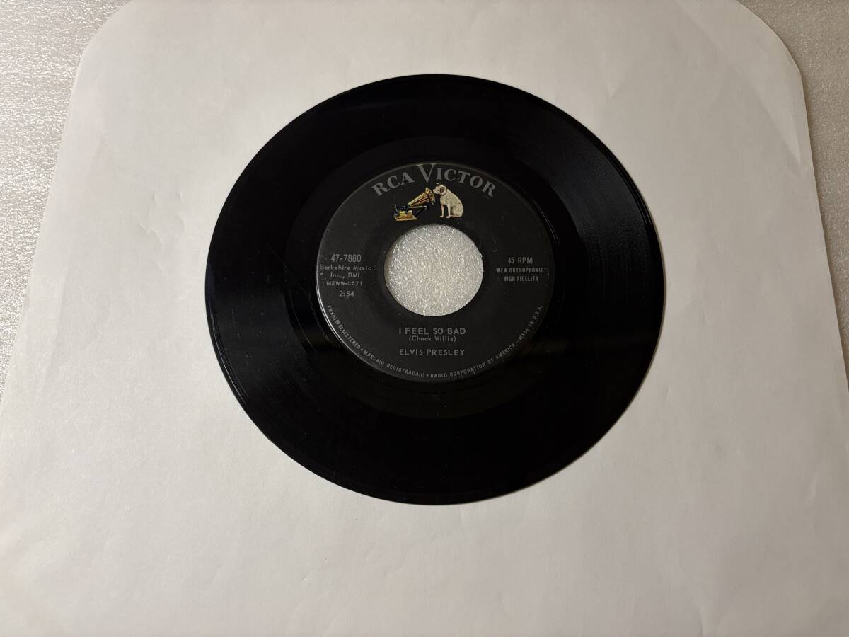 Elvis Presley/RCA Victor 47-7880/ I Feel So Bad / Wild In The Country/1961