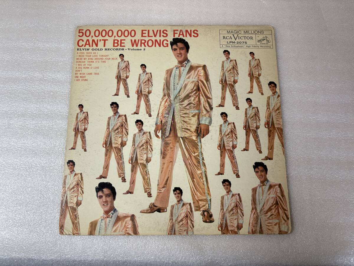 Elvis Presley/RCA Victor LPM 2075/ 50,000,000 Elvis Fans Can't Be Wrong /1959