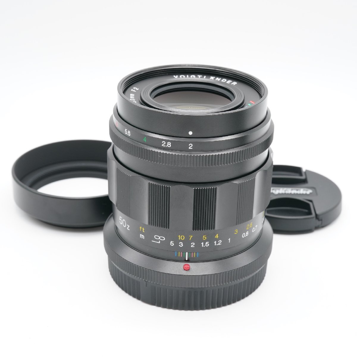 新品級 フォクトレンダー APO-LANTHAR 50mm F2 Asp ニコン Zマウント あると嬉しい純正フード付！