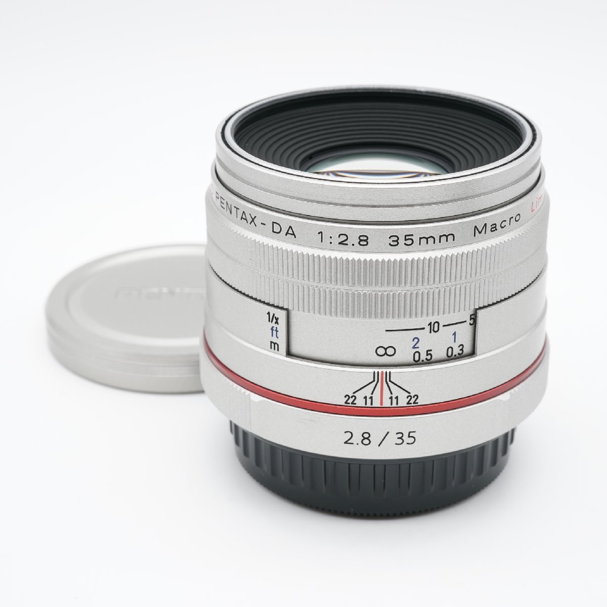 新品級 ペンタックス HD PENTAX-DA 35mm F2.8 Macro Limited シルバー