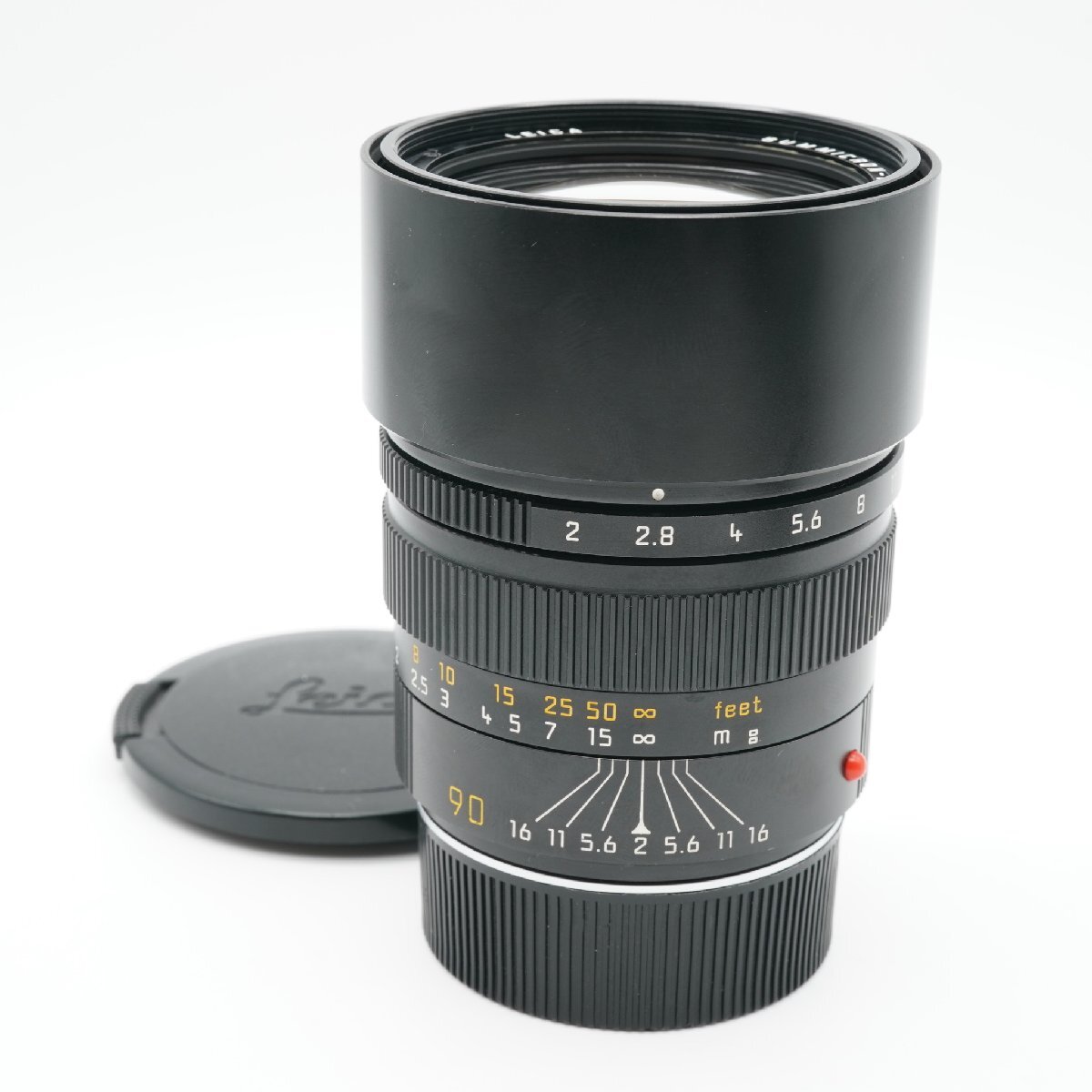 超極上 LEICA ライカ SUMMICRON-M 90ｍｍ F2 第3世代 ブラック ズミクロン M