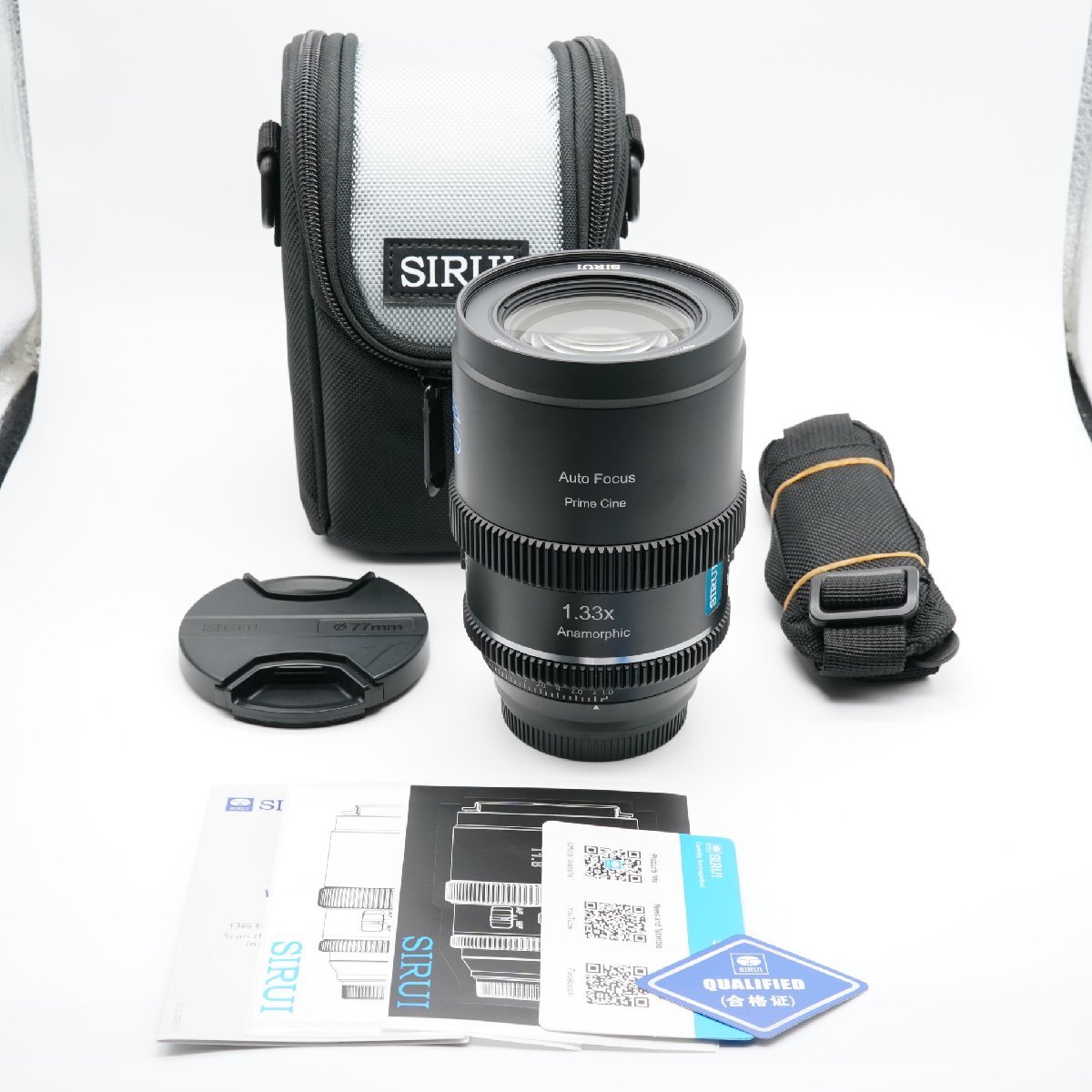 新品級 SIRUI シルイ T1.8 S35 40mm E/ナチュラル 40AF133X-EN-JP あると嬉しい取説・純正ソフトケース付！