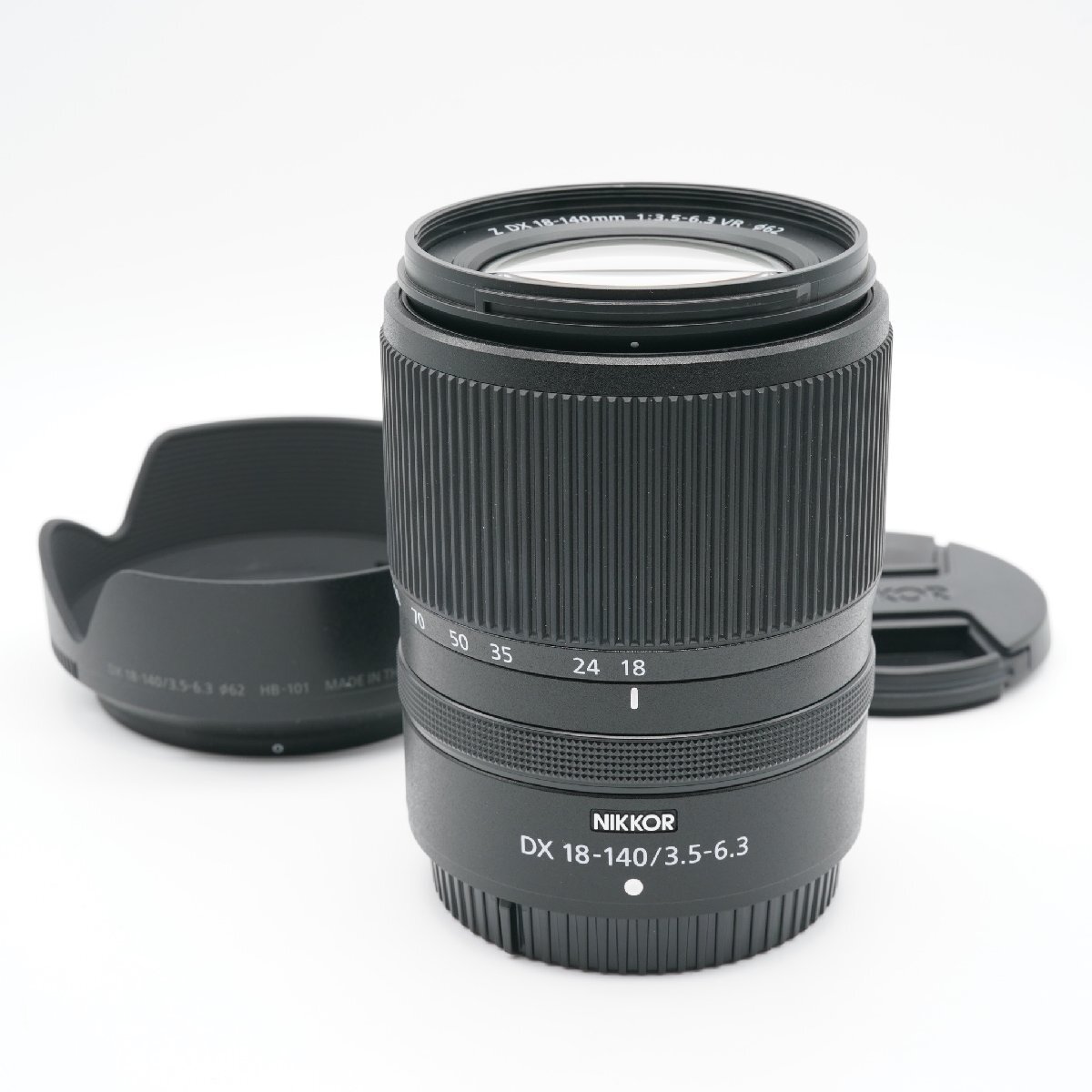 ほぼ新品 Nikon ニコン NIKKOR Z DX 18-140mm f/3.5-6.3 VR あると嬉しい純正別売フード付！