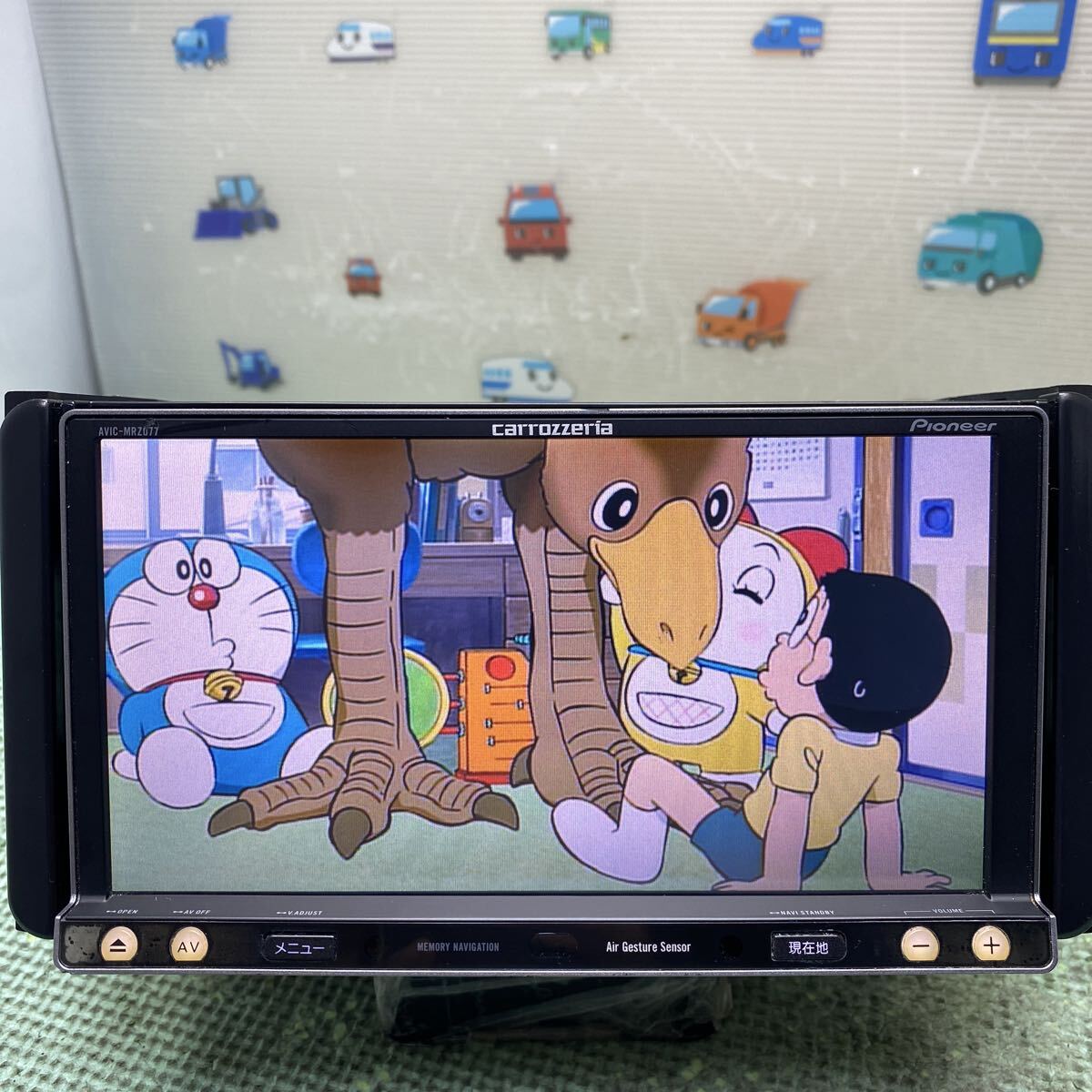 ★保証付動作★カロッツェリア AVIC-MRZ077★メモリーナビ フルセグTV/CD/DVD/Bluetooth SD 