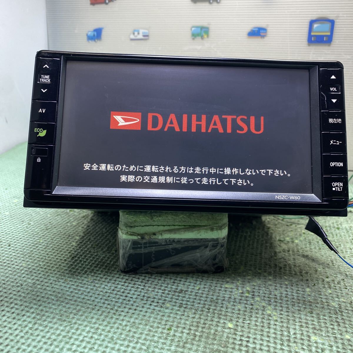 ダイハツ 純正 ナビ NSZC-W60★フルセグTV DVD CD Bluetooth USB 