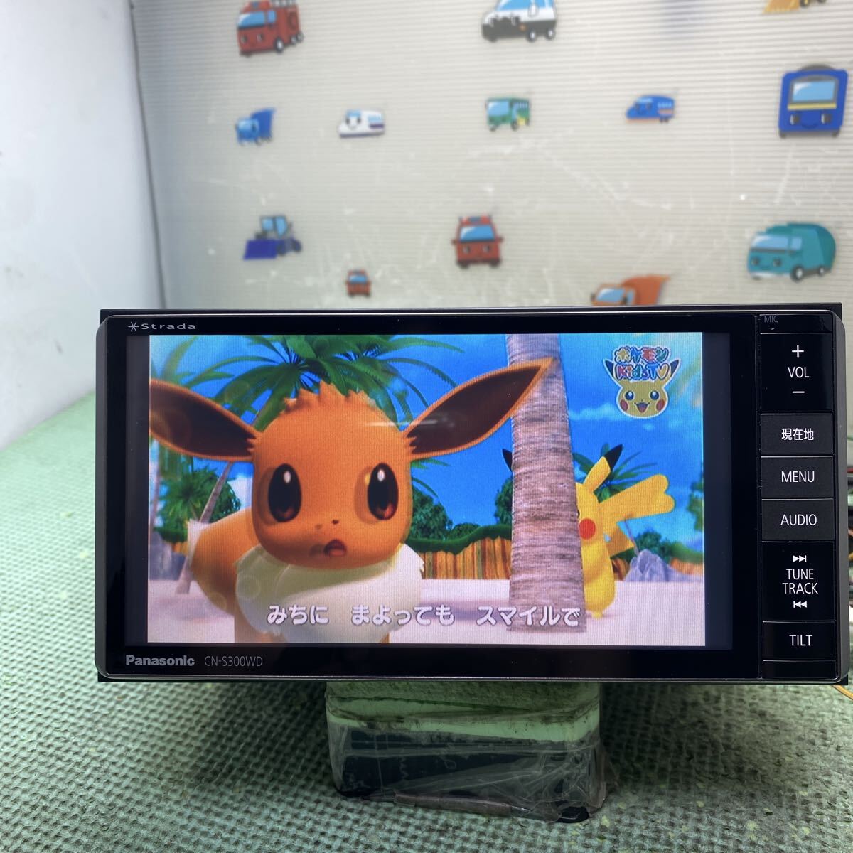 ★保証付動作★ Panasonic パナソニック CN-S300WD★SDナビ CD/DVD/フルセグTV/Bluetooth/FM/USB/VTR 