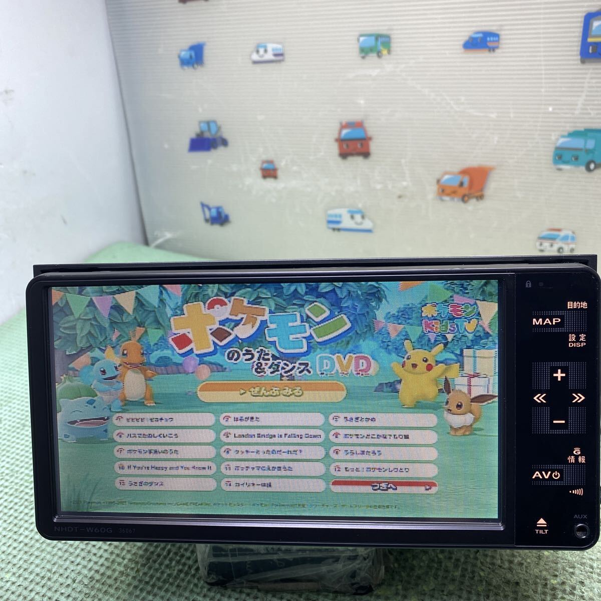★保証付動作★トヨタ純正　NHDT-W60G★HDDナビ　地デジTVワンセグ内蔵　Bluetooth内蔵　CD DVD