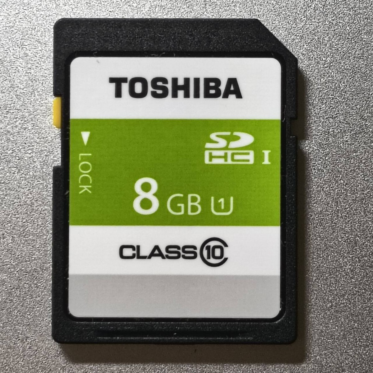8GB TOSHIBA SDHCカード 東芝 CLASS10 SDカード SDHC 動作確認済み