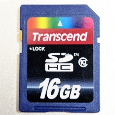 16GB SDカード Transcend SDHCカード トランセンド 動作確認済み