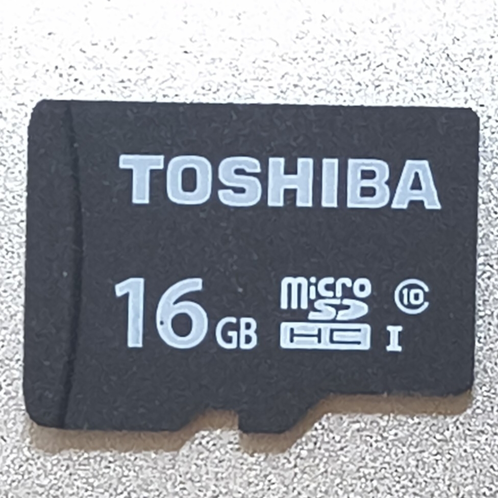 16GB TOSHIBA microSDHCカード MicroSDカード フォーマット済み