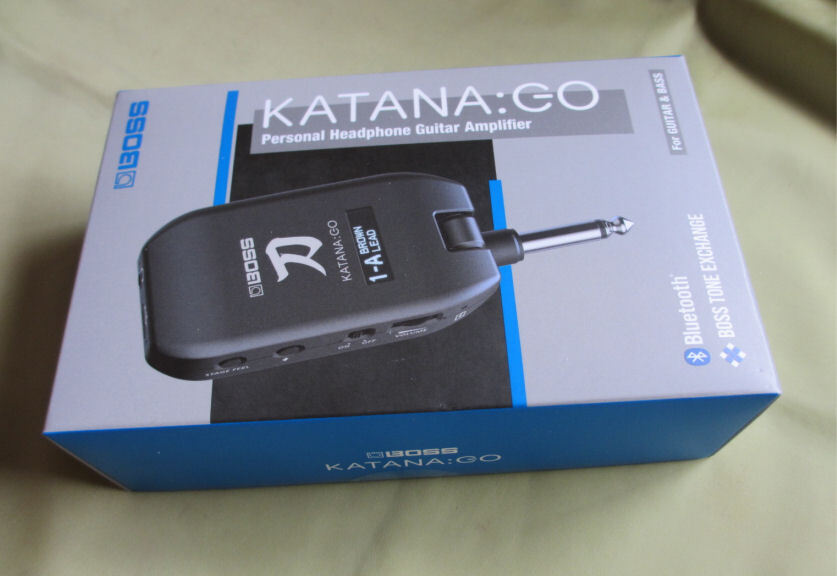 ●BOSS KATANA:GO パーソナル ヘッドフォンギターアンプ・新品同様・送料無料●