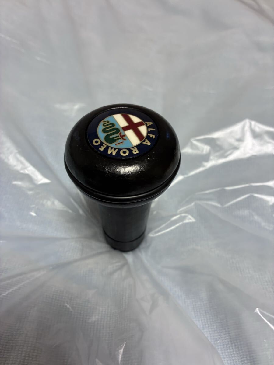 アルファロメオ レザー　シフトノブ　145 155 ALFA