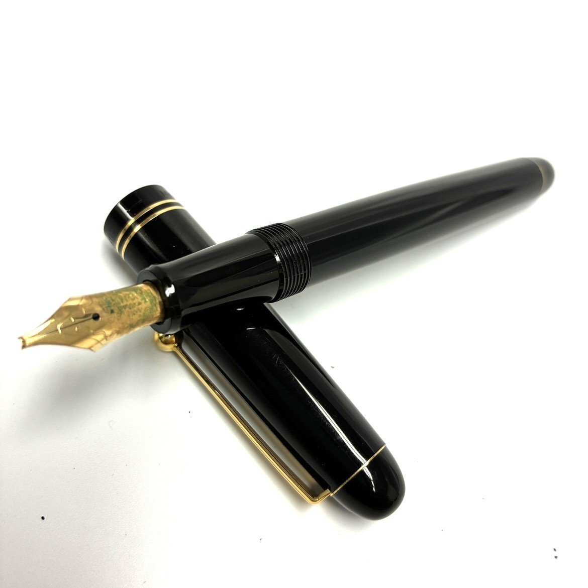 ■PILOT パイロット CUSTOM67 カスタム67 万年筆 ペン先14K 585 C ブラック ペン先折れ【買取まねきや】
