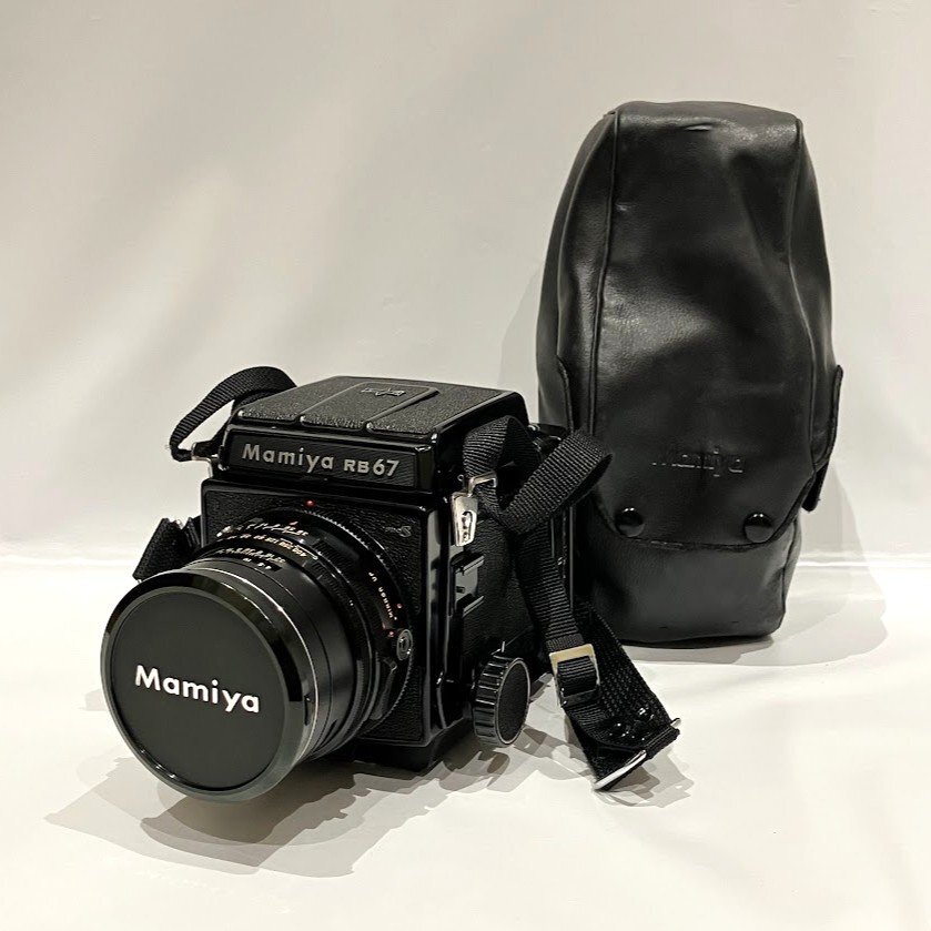 ■マミヤ RB67 Professional S 中判フィルムカメラ レンズ SEKORC127mm f3.8 ブラック ケース付 計1点【買取まねきや】