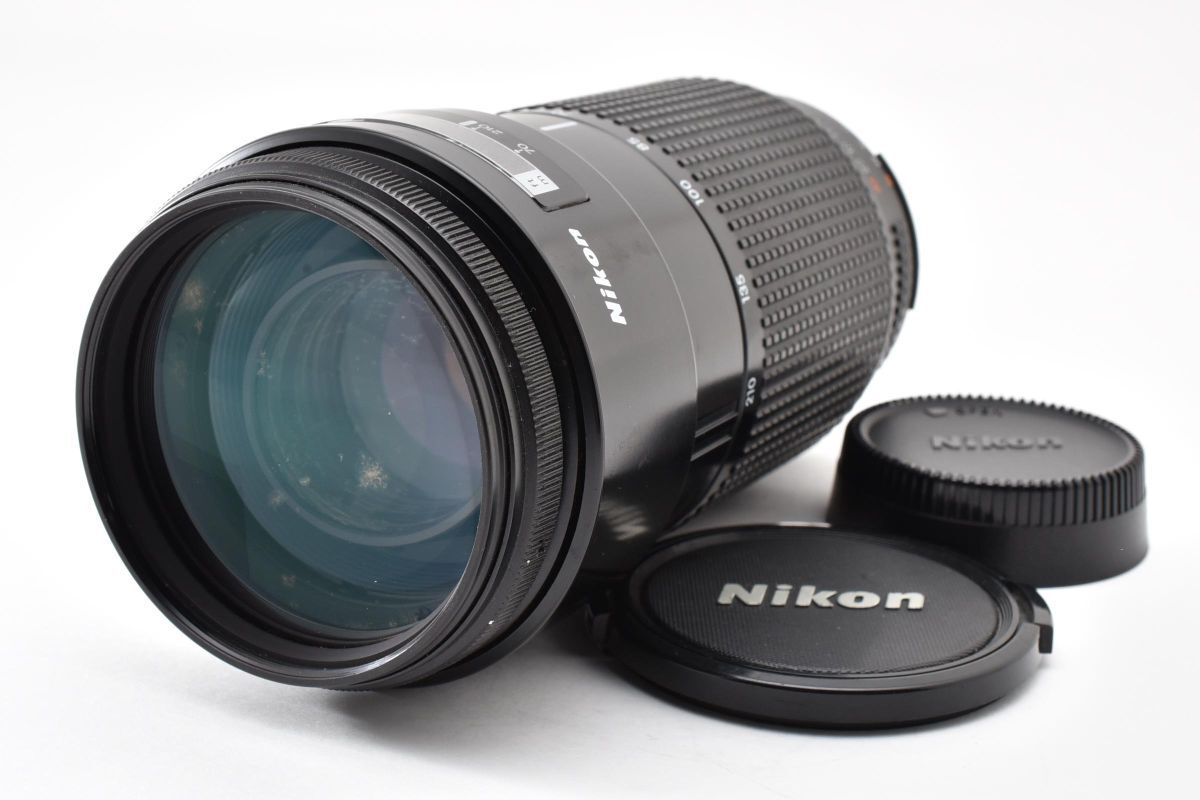 4420-60 完動品 Nikon AF NIKKOR 70-210mm 1:4 AF Zoom Lens セミ大口径 望遠ズームレンズ ニコン F4通しの明るいレンズ ※1