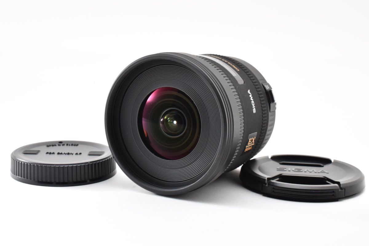 4425-60 完動品 Sigma 4.5mm 1:2.8 DC HSM CIRCULAR FISHEYE フィッシュアイ 単焦点 超広角レンズ / シグマ キヤノン Canon EF APS-C ※1