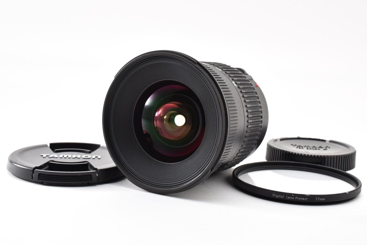 4430-60 完動品 Tamron SP AF 17-35mm 1:2.8-4 A05 保護フィルター付 大口径 超広角ズームレンズ タムロン キヤノン EF フルサイズ対応 ※1
