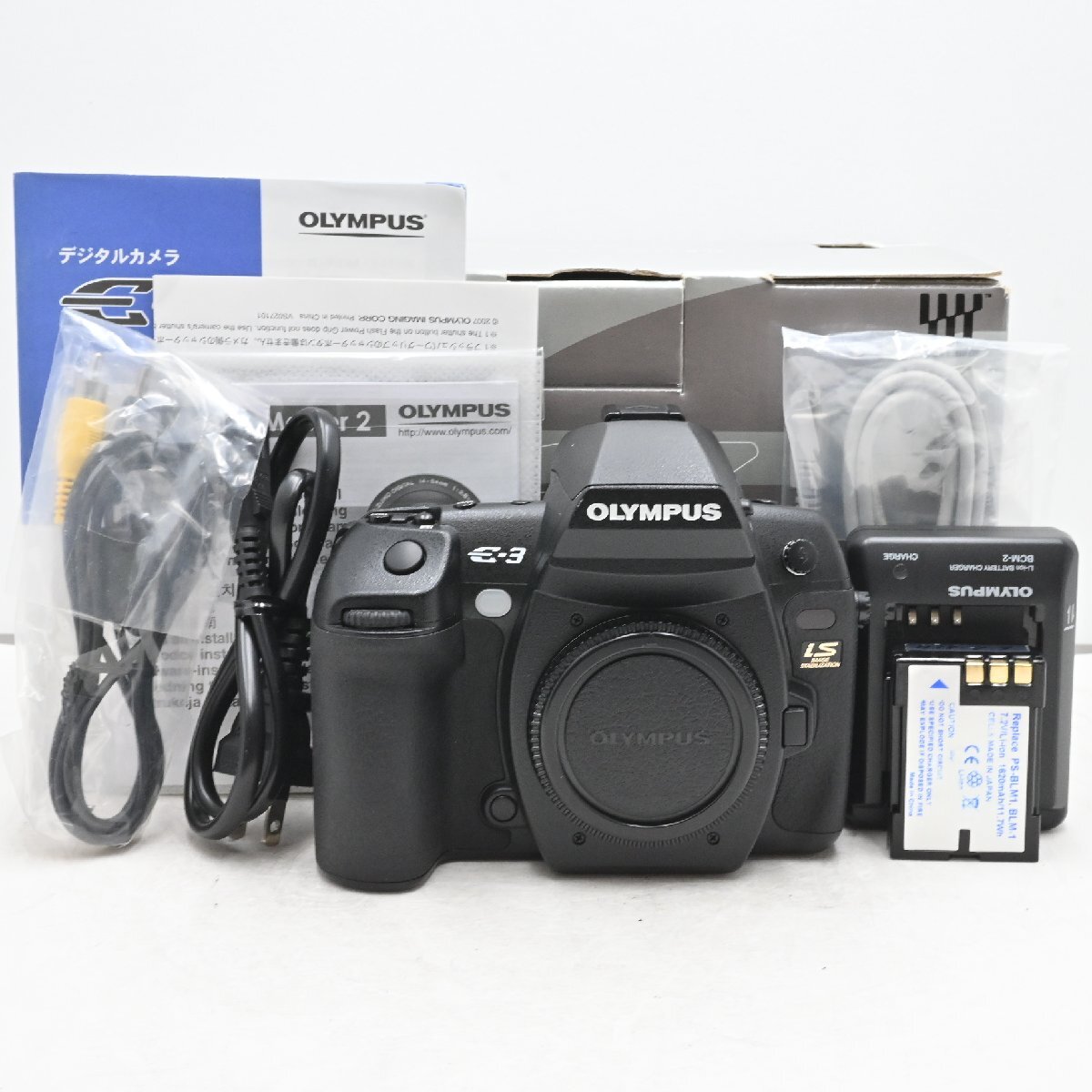 シャッター回数『2394』OLYMPUS デジタル一眼レフカメラ E-3 ボディ