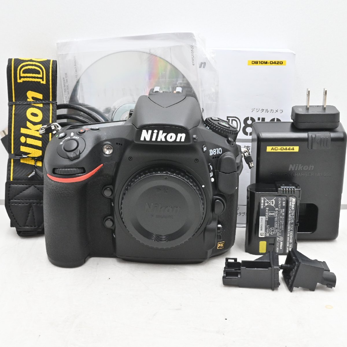 シャッター回数『187』Nikon デジタル一眼レフカメラ D810