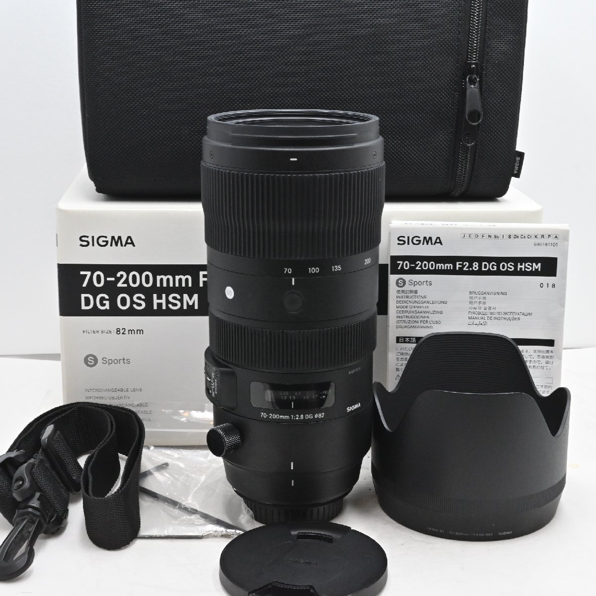 シグマ 70-200mm F2.8 DG OS HSM Sports キヤノンEF用