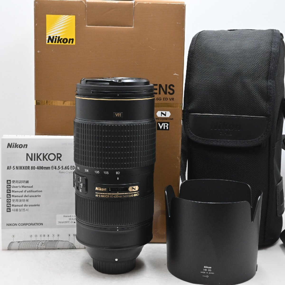 Nikon　AF-S NIKKOR 80-400mm f/4.5-5.6G ED VR