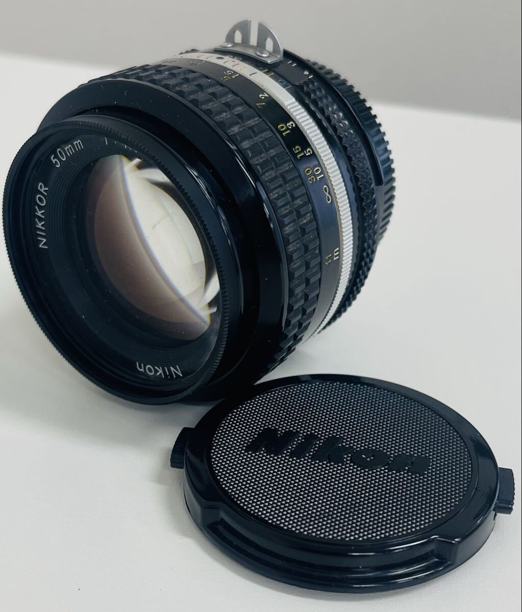 Nikon ニコン レンズ 一眼レフ用 1円スタート NIKKOR 50mm 1:1.4 L1Bc 52mm 中古 カメラ