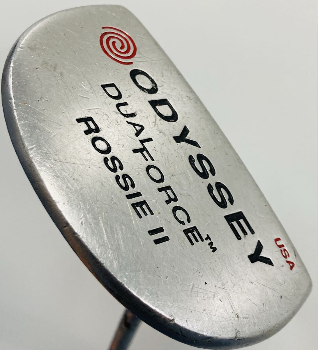 ODYSSEY オデッセイ DUAL FORCE ROSSIE II パター PT 1円スタート ゴルフクラブ デュアルフォース ロッシー Putter 男性右利き用 クラブ