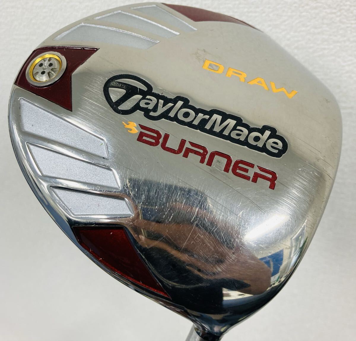 テーラーメイド TaylorMade BURNER DRAW バーナー ドライバー 1円スタート DR REAX SUPERFAST フレックス S Fujikura 1W 男性右利き用