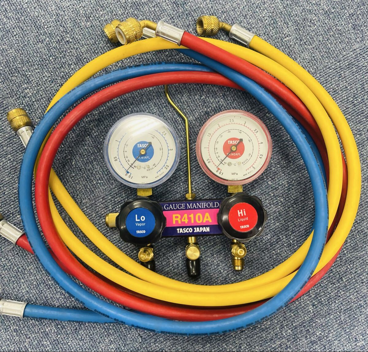 動作未確認 ジャンク品 1円スタート TASCO R410A GAUGE MANIFOLD ゲージマニホールド