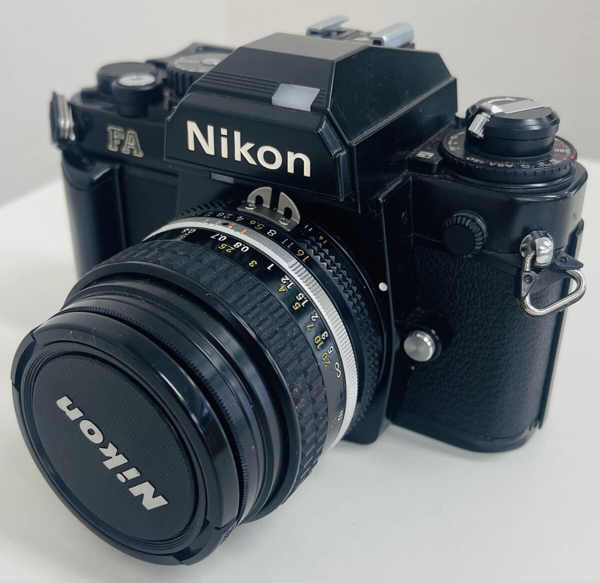 Nikon ニコン FA カメラ 一眼レフ レンズ NIKKO 50mm 1:1.4 L37c 52mm 動作未確認 1円スタート ブラック 