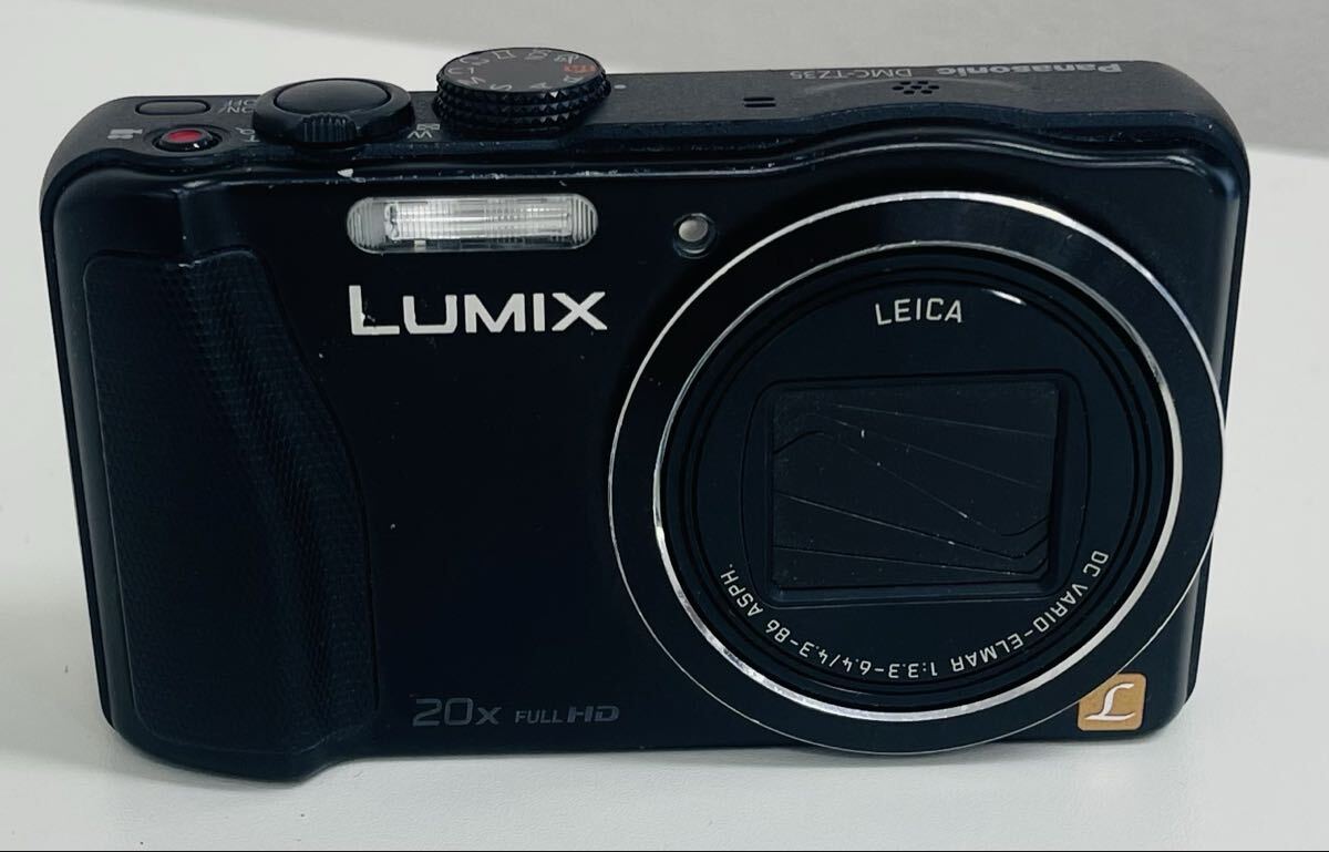 Panasonic パナソニック ブラック 動作未確認 デジカメ コンパクトデジタルカメラ DMC-TZ35 LUMIX ルミックス 