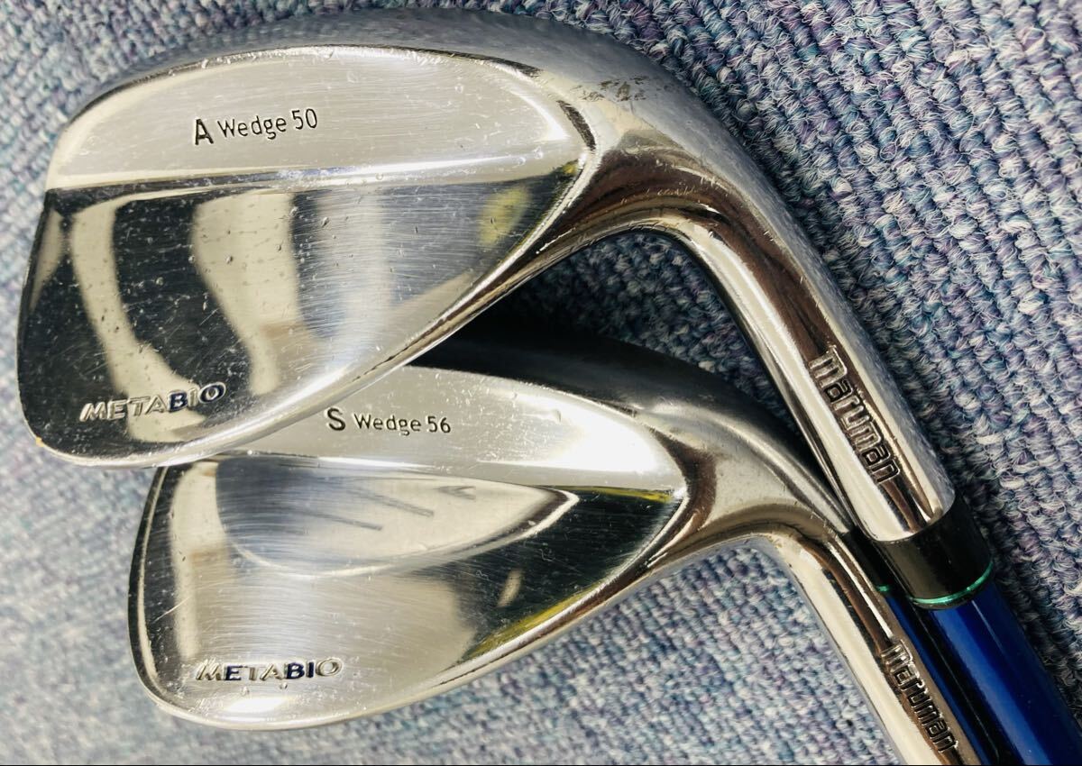 maruman マルマン METABIO メタバイオ ウェッジ 2本セット 1円スタート A S WEDGE 50° 56° フレックス R WG ゴルフクラブ 男性右利き
