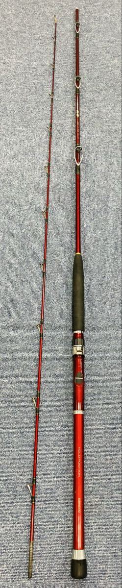 シマノ SHIMANO 海春 30-270 KAISHUN 船竿 釣竿 1円スタート ジャンク ロッド 海釣り フィッシング レッドカラー アウトドア 釣り 釣具 竿
