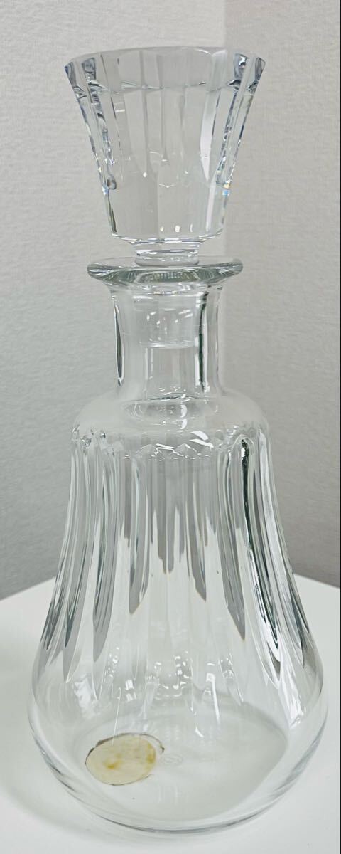 Baccarat バカラ ナポレオン コニャック ブランデーデキャンタ 空ボトル クリスタルガラス 1円スタート クリスタル 空瓶