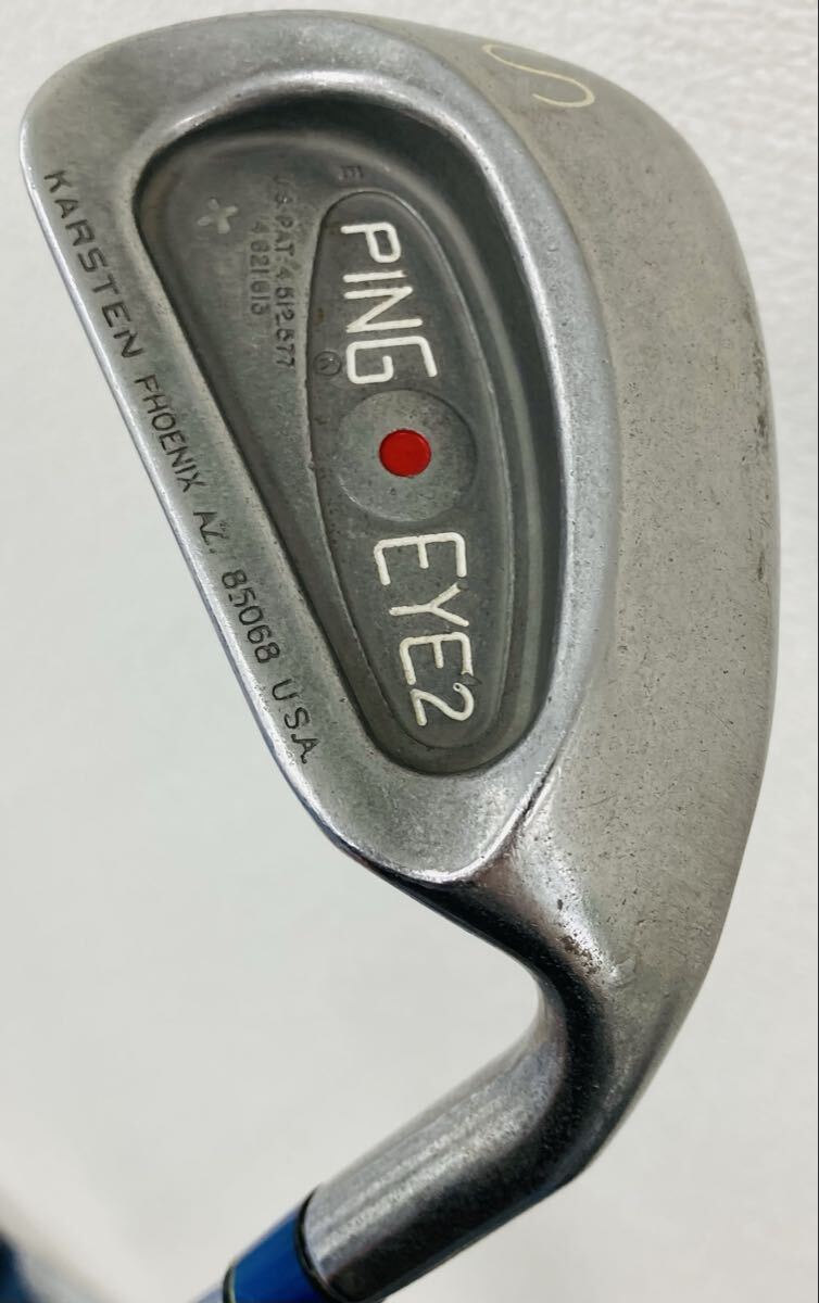 PING ピン EYE2 アイアン S アイツー EYE レッドドット 1円スタート 単品アイアン S N.S.PRO 850GH フレックス S プロギアグリップ ゴルフ