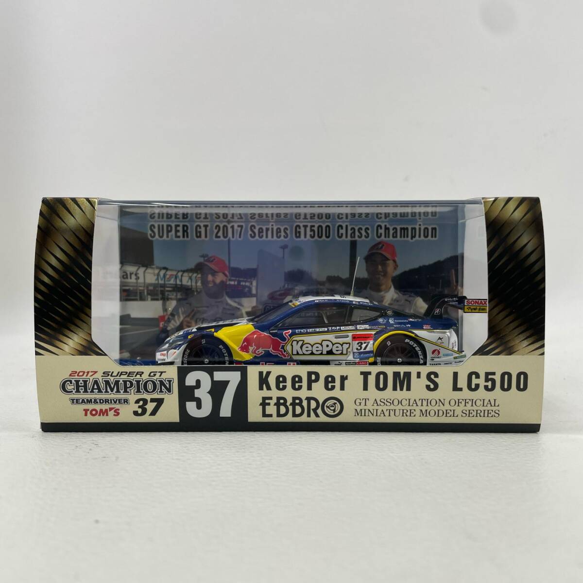 【中古】 エブロ 1/43 スーパーGT GT500 2017 チャンピオンカー キーパー トムス LC500 No.37 45550 ミニカー KeePer TOM’S ◆2003