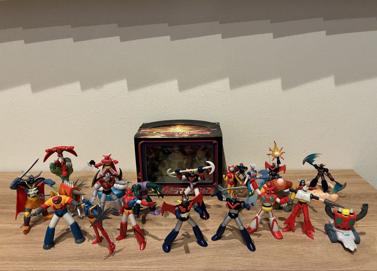 バンダイ HGシリーズほか マジンガーZ グレートマジンガー ゲッターロボ グレンダイザー フィギュアセット ガシャポン 永井豪