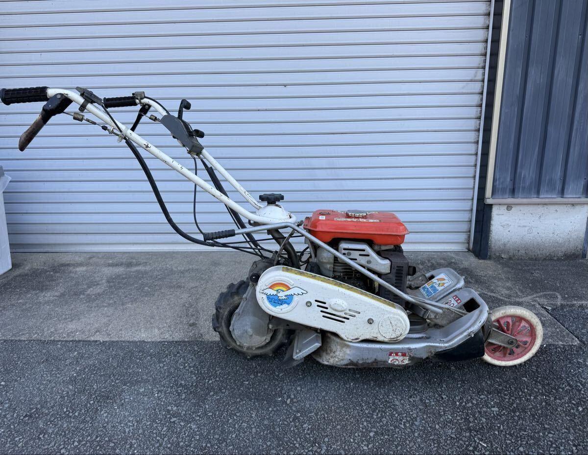 ウイングモア 自走式草刈機 WM604A クボタ 斜面 畦 草刈機 エンジン始動OK 引き取り限定
